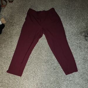 Banana Republic Factory Burgundy Trousers